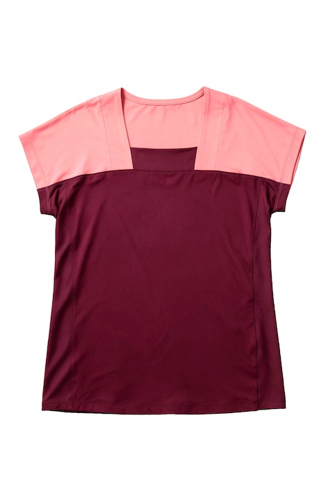 Funktions-Shirt, Slim Fit, Colorblocking, Mesh-Einsätze, QuickDry