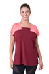 Funktions-Shirt, Slim Fit, Colorblocking, Mesh-Einsätze, QuickDry