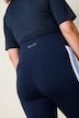 Sport-Leggings, Tight Fit, High Waist, Seitenstreifen