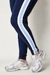 Sport-Leggings, Tight Fit, High Waist, Seitenstreifen