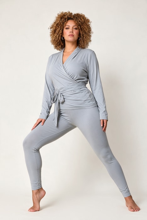 Yoga-Leggings, Skinny Fit, Elastikbund