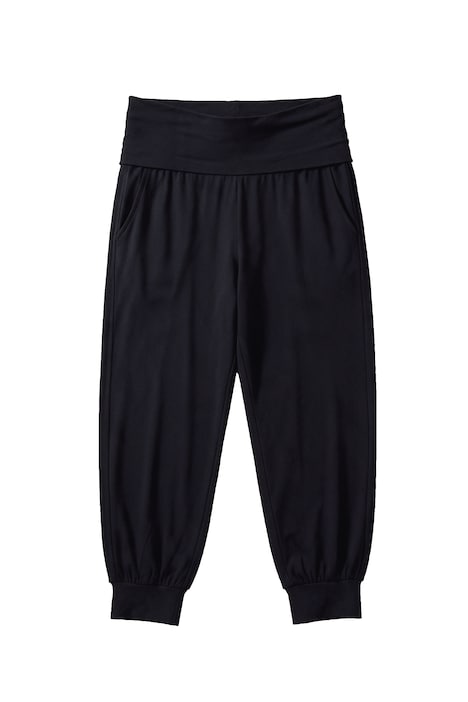 Yogahose, weite Passform, elastischer Saum, Modalmix-Jersey