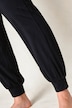Yogahose, weite Passform, elastischer Saum, Modalmix-Jersey