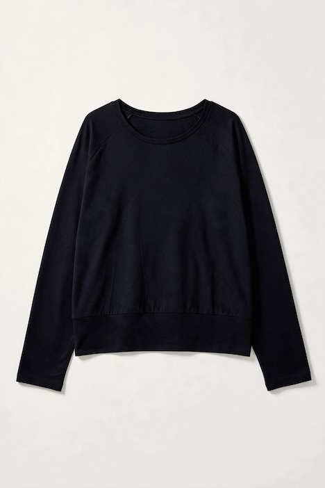 Yoga-Shirt, Relaxed Fit, breiter Elastikbund