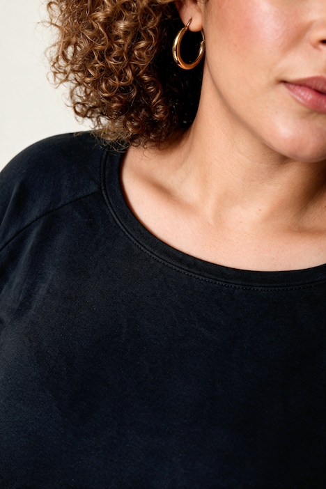 Yoga-Shirt, Relaxed Fit, breiter Elastikbund