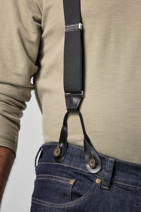 Hosenträger, stufenlos verstellbar bis 150 cm