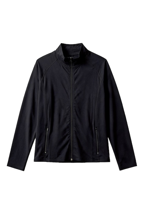 Yoga-Jacke, Fitted Fit, Stehkragen, Zipper