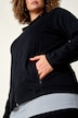 Yoga-Jacke, Fitted Fit, Stehkragen, Zipper