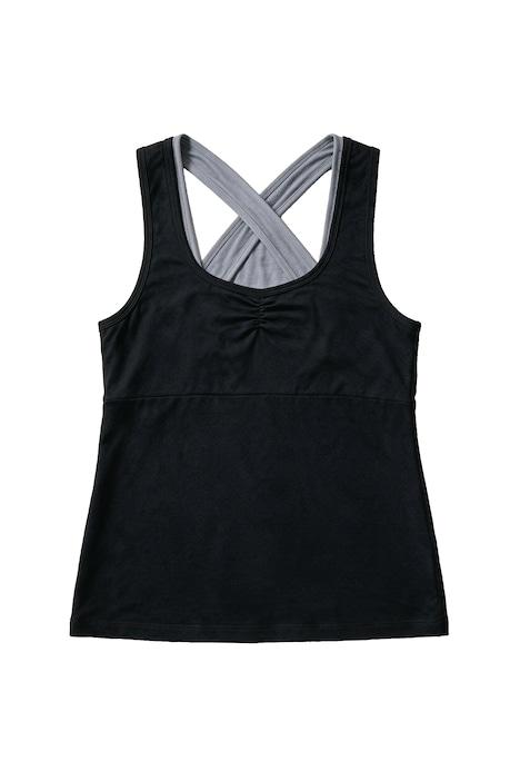 Yoga-Top, Slim Fit, Layering-Look, Racerback