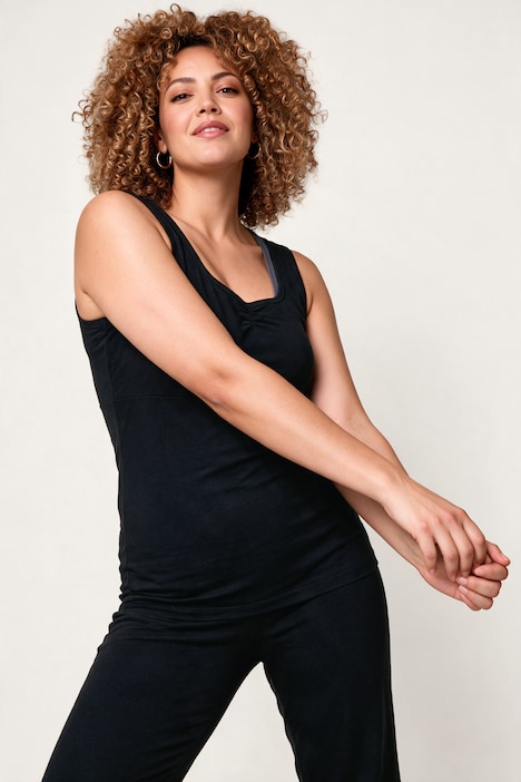 Yoga-Top, Slim Fit, Layering-Look, Racerback