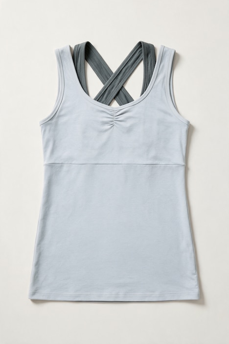 Yoga-Top, Slim Fit, Layering-Look, Racerback