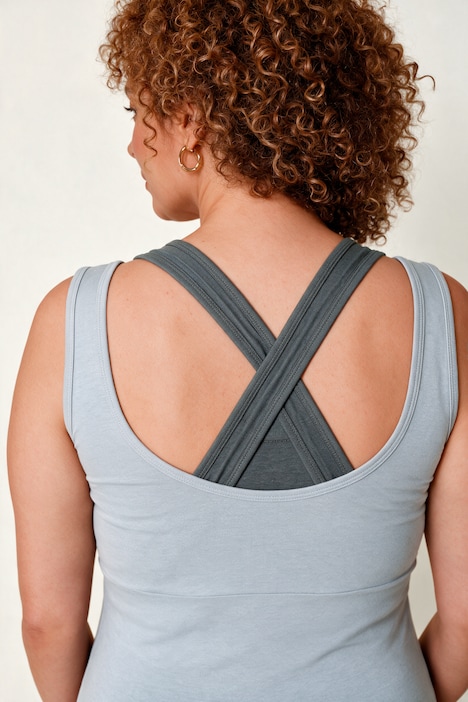 Yoga-Top, Slim Fit, Layering-Look, Racerback