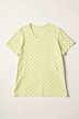 T-Shirt, Relaxed Fit, Punkte, Seitenschlitze