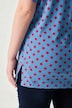 T-Shirt, Relaxed Fit, Punkte, Seitenschlitze