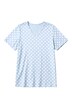 T-Shirt, Relaxed Fit, Punkte, Seitenschlitze