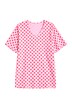 T-Shirt, Relaxed Fit, Punkte, Seitenschlitze
