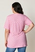 T-Shirt, Relaxed Fit, Punkte, Seitenschlitze