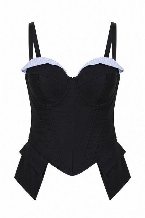 Pointed Hem Corset