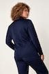 Veste en molleton coupe Slim Fit, matière extensible avec motif gaufré, fermeture zippée à double sens
