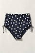 Bikini-Slip, Dots, Raffband, Vorderfutter