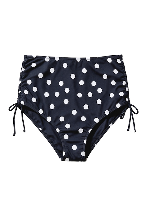 Bikini-Slip, Dots, Raffband, Vorderfutter