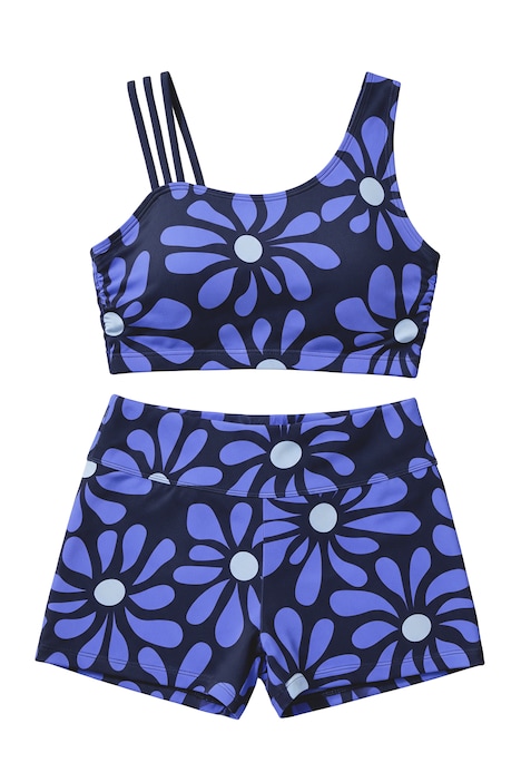 Bikini, Blumen, Softcups, Dreier-Träger, recycelt