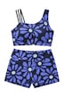 Bikini, Blumen, Softcups, Dreier-Träger, recycelt