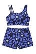 Bikini, Blumen, Softcups, Dreier-Träger, recycelt