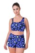 Bikini, Blumen, Softcups, Dreier-Träger, recycelt