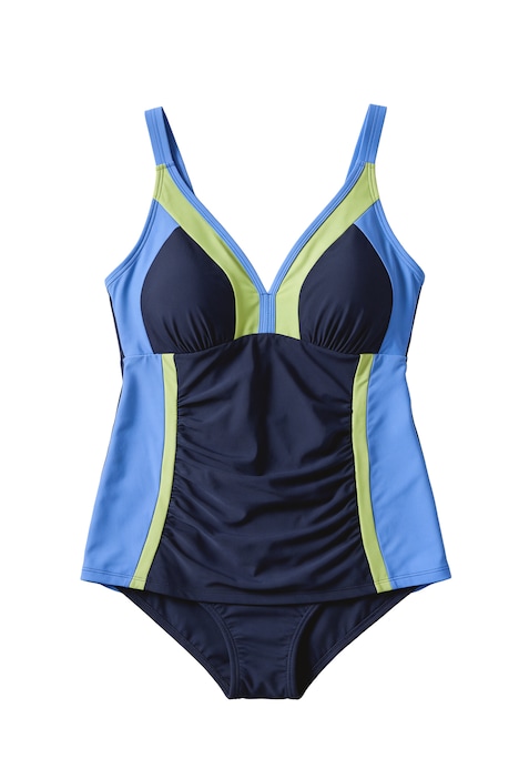 Tankini, Colorblocking, Softcups, Träger verstellbar