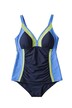 Tankini, Colorblocking, Softcups, Träger verstellbar