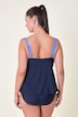 Tankini, Colorblocking, Softcups, Träger verstellbar