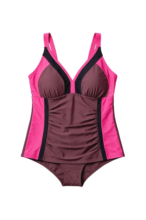 Tankini, Colorblocking, Softcups, Träger verstellbar