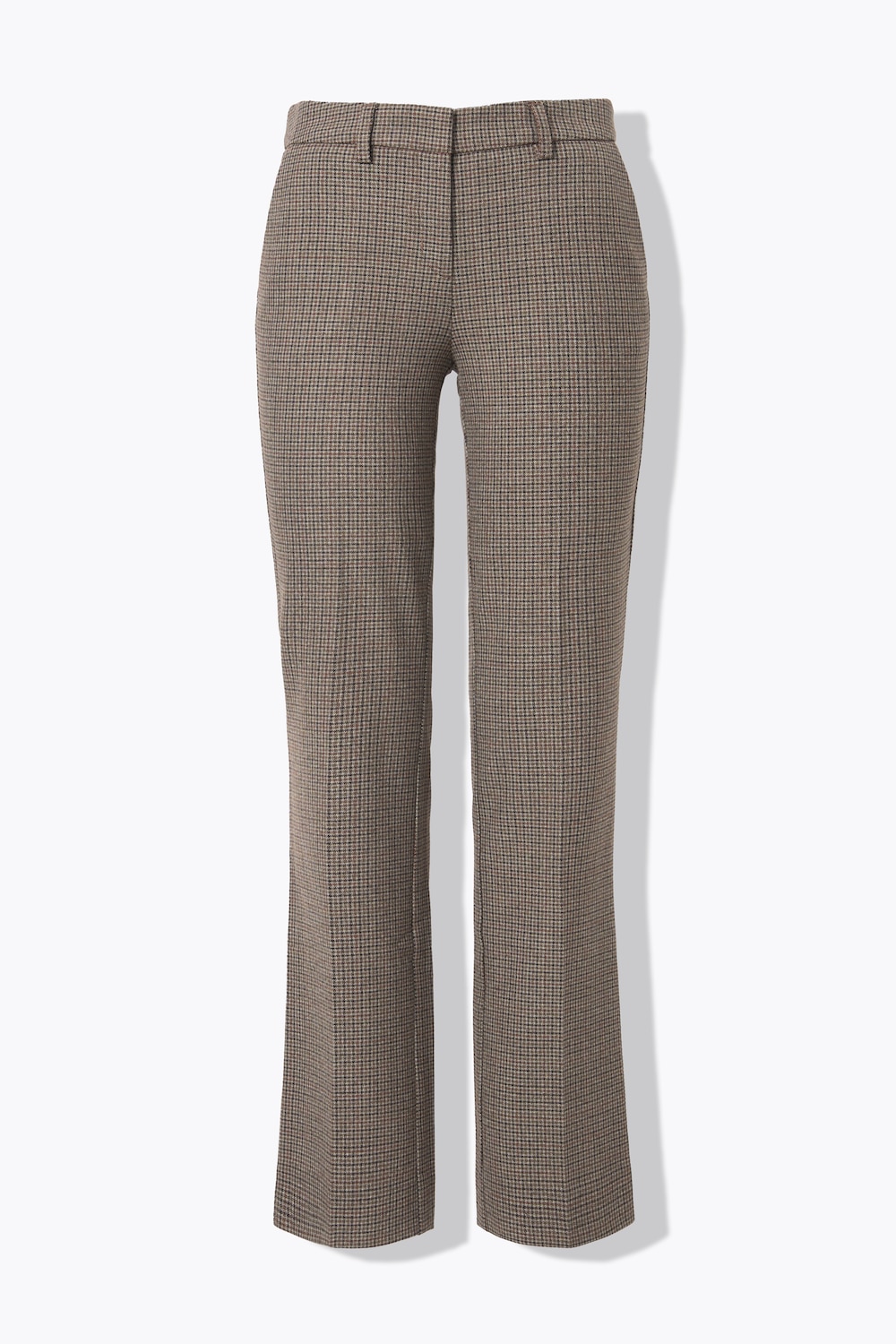 Hose mit Karo-Muster und Bügelfalte